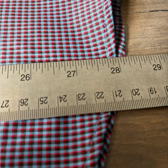 UNTUCKit Wrinkle-free Performance Symington Dress Shirt Plaid Button Down - Picture 9 of 10